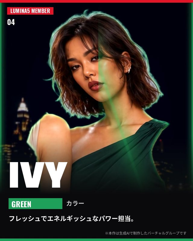 IVY（green）