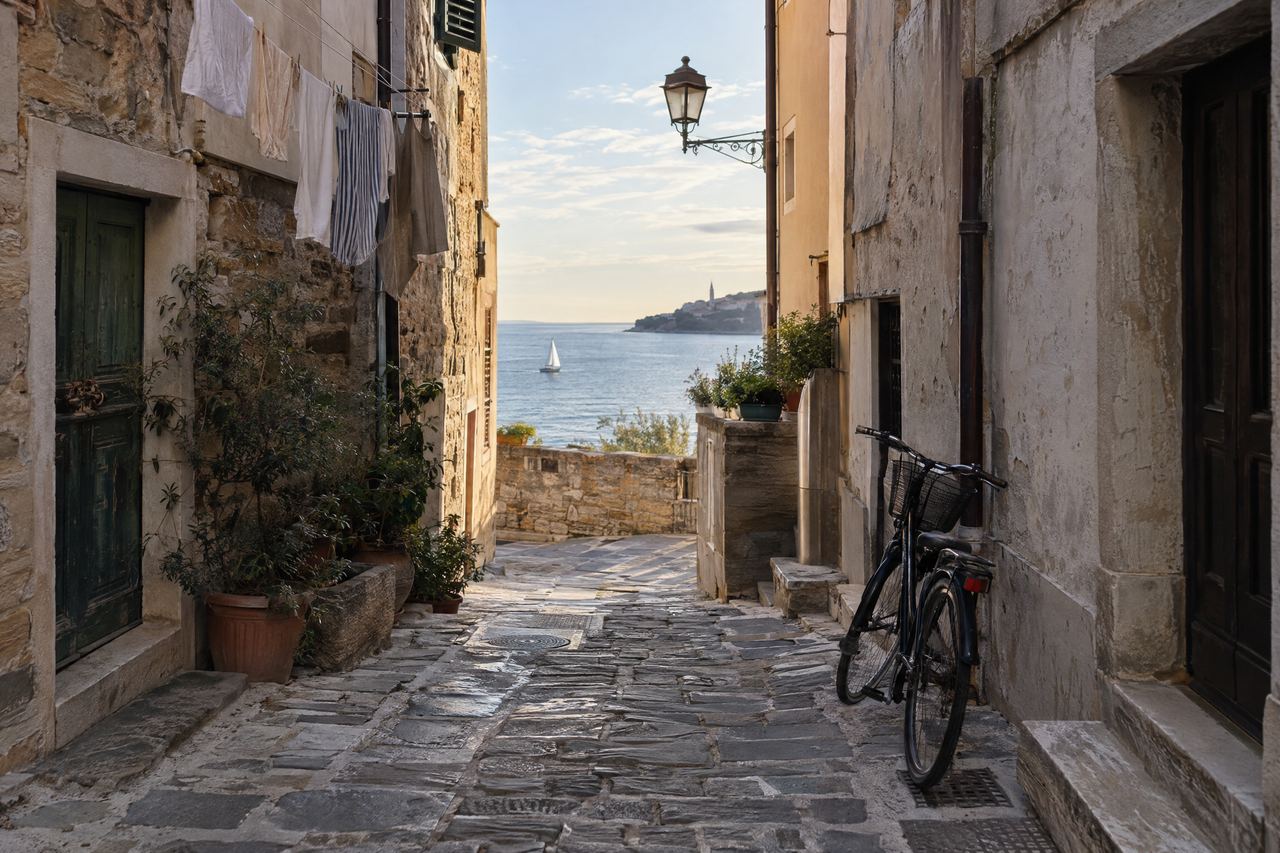 世界の街角スナップ — Piran, Slovenia